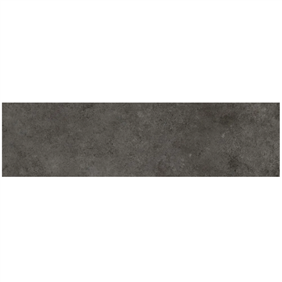 Plinthe de carrelage intérieur effet béton en grès cérame - Codec - 60,0 CM x 7,2 CM - Anthracite