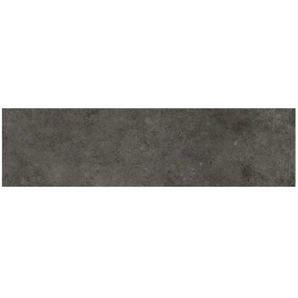 Plinthe de carrelage intérieur effet béton en grès cérame - Codec - 60,0 CM x 7,2 CM - Anthracite