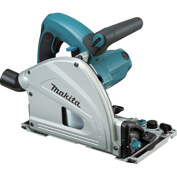 Scie plongeante makita SP6000J diamètre 165 mm 1300W avec coffret MAK-PAC
