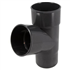 Culotte simple mâle-femelle 67°30 pour tube de descente Ø 80 mm - Gris