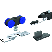 Garniture SAF120A pour porte intérieure coulissante de 120 kg