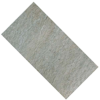 Carrelage extérieur en grès cérame émaillé effet pierre Fiordi - 60,4 cm x 30 cm - ép. 8,2 mm - Griogio