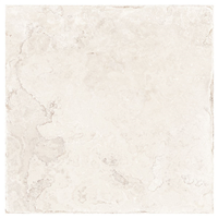 Carrelage effet pierre en grès cérame - Pietra D'Itria - 60,4 cm x 60,40 cm - ép. 8,2 mm - Avorio
