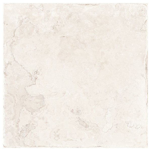 Carrelage effet pierre en grès cérame - Pietra D'Itria - 60,4 cm x 60,40 cm - ép. 8,2 mm - Avorio