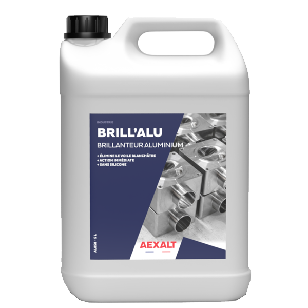 Brillanteur spécial aluminium - Brill'Alu Aexalt - bidon de 5 litres