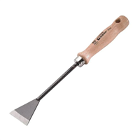 Couteau à brûler pour décapage peinture - L'Outil Parfait - Lame en acier trempé - Manche bois