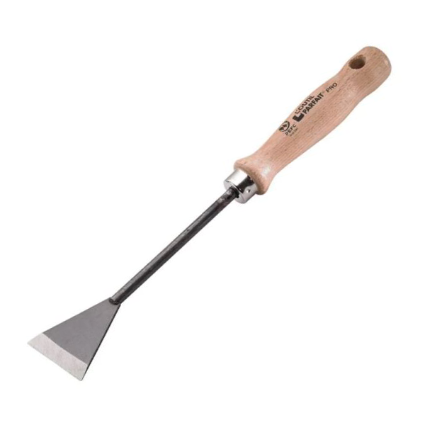 Couteau à brûler pour décapage peinture - L'Outil Parfait - Lame en acier trempé - Manche bois