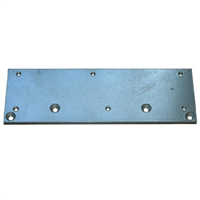 Plaque support DIN profil métallique Groom pour ferme-porte 3400 et 3500