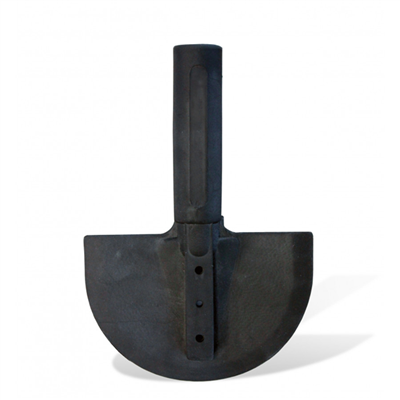 Couteau à enduire pour angles de murs Edma - Caoutchouc - Utilisation manuelle ou sur manche