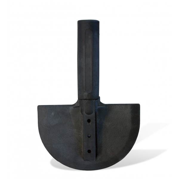 Couteau à enduire pour angles de murs Edma - Caoutchouc - Utilisation manuelle ou sur manche