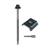 Pack de fixations bacs acier sur charpente bois - Gris anthracite RAL7016 - 6,5 MM x 100,0 MM - Seau de 100