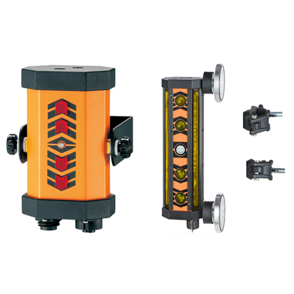 Pack cellule de guidage pour engins de chantier avec report cabine Géo Fennel - pour laser faisceau rouge et vert