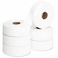 Papier toilette écologique à 2 plis Maxi Jumbo - Pure ouate de cellulose - lot de 6 rouleaux Ø 24,5 cm