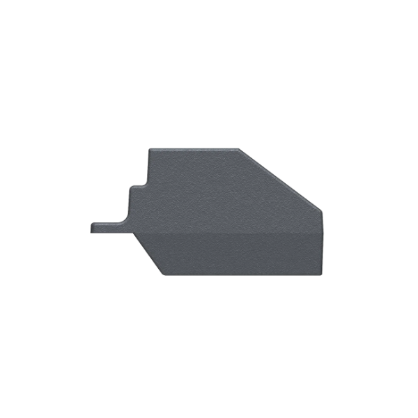 Avaloir eau pluviale en fonte C250 Profil A avec relief antidérapant - 800 x 220 mm