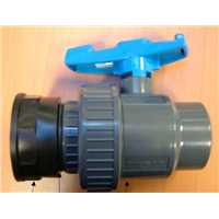 VANNE A BILLE PVC 1" 1/2