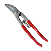 Cisaille coupe-trou à droite avec ressort - Jouanel - Pour coupes circulaires - Longueur 260 mm