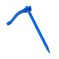 Chevillette de maçon tige octogonale Revex en acier - Longueur 300 mm - Section 12 mm