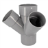 EMBRANCHEMENT EQUERRE MF 45' D.125/100