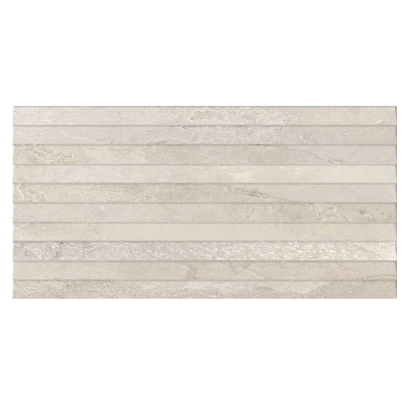 Faïence murale effet pierre à relief - Edilis Ruben - 60,0 CM x 30,0 CM - ép. 8,5 MM - Beige