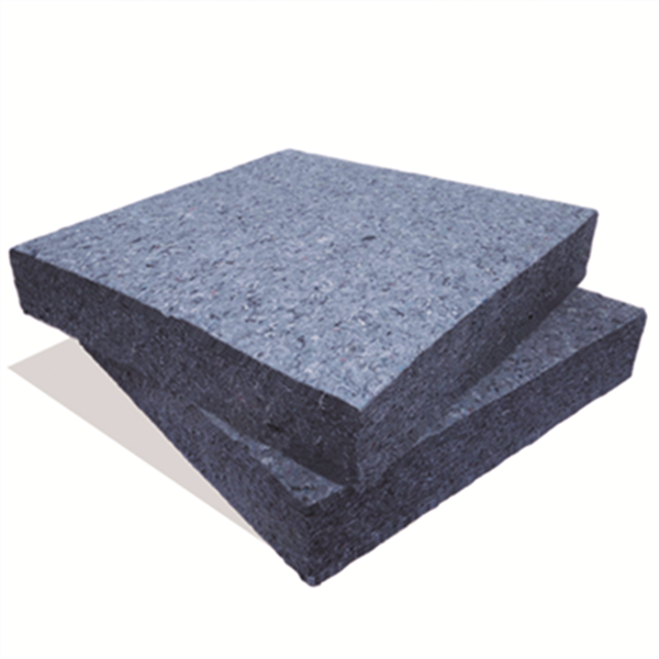 Panneau isolant thermo-acoustique en fibres textiles recyclées pour murs sous-toitures et planchers - Métisse - R2,55 m².K/W - 1,20 M x 0,60 M - ép.100 MM
