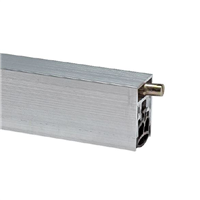 Plinthe automatique encastrable isophonique pour bas de porte 86 KEB Klobruit - Invisible - 0,73 m