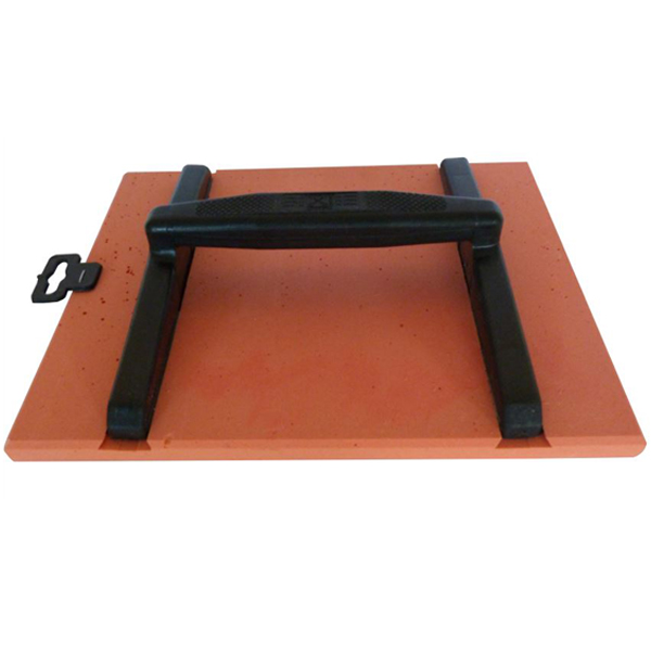 Taloche rectangulaire en mousse rigide polymère orange - 18 x 26 cm - Mob Mondelin 316030