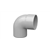 COUDE MXF 87° 30' DIAM.100 3.2MM GRIS