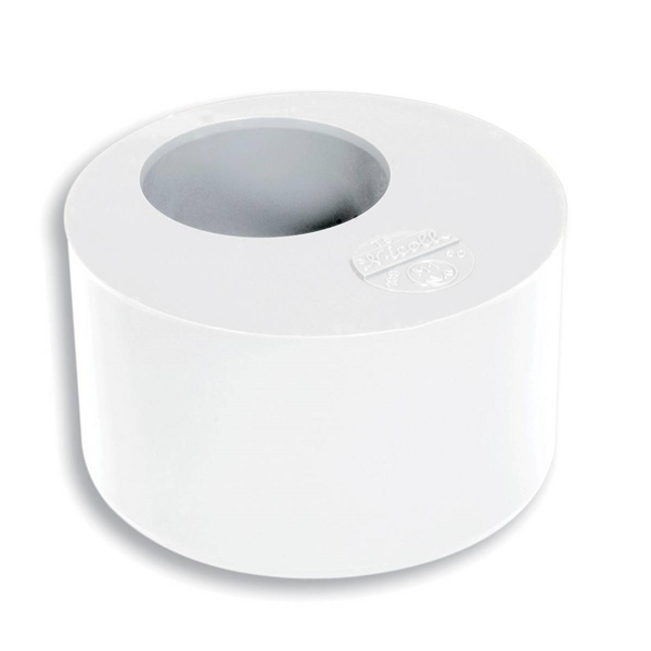 TAMPON DE REDUCTION SIMPLE MF D.100/50 BLANC