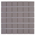 Carrelage mosaïque 4,8 x 4,8 cm pour salle de bain sur filet de 30,3 CM x 30,3 CM - ép. 6,00 MM - Taupe