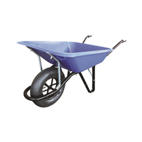 Brouette avec roue gonflable Obra 100 L charge utile 180 kg