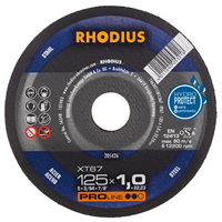 Disque à tronçonner acier XT67 Rhodius extrat mince 125 x 1.0 x 22.23 mm