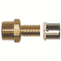 Mâle fixe à sertir 3/4" PER 13x16 Raccord SERTIpress type radial