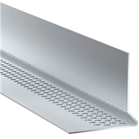 Profil de départ pour bardage Hardie Plank en pose horizontale - aluminium - profondeur 25,0 MM - longueur 3,00 M