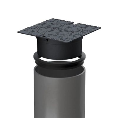 Regard de branchement réhaussable C250 pour tube PVC DN315 mm - 360,0 mm x 360 mm - Sans marquage