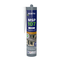Mastic multi-usages colle et joint - Bostik MSP 107 Gris - cartouche 290 MLT