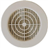 GRILLE RONDE +FERM+MOUST D.100SABLE