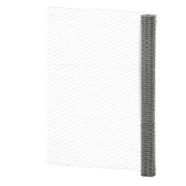 Grillage TTX triple torsion galvanisé H.1m - Rlx 25m - maille 13mm - Diam. 0,70mm