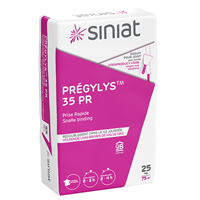 Enduit de jointoiement à prise rapide - PRÉGYLYS 35 PR - sac de 25 KG