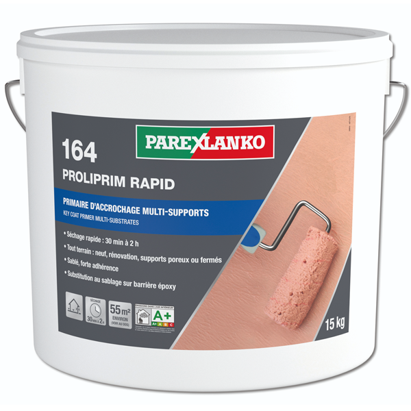 Primaire d'accrochage multi-supports - 164 Proliprim Rapid - Seau de 15 KG