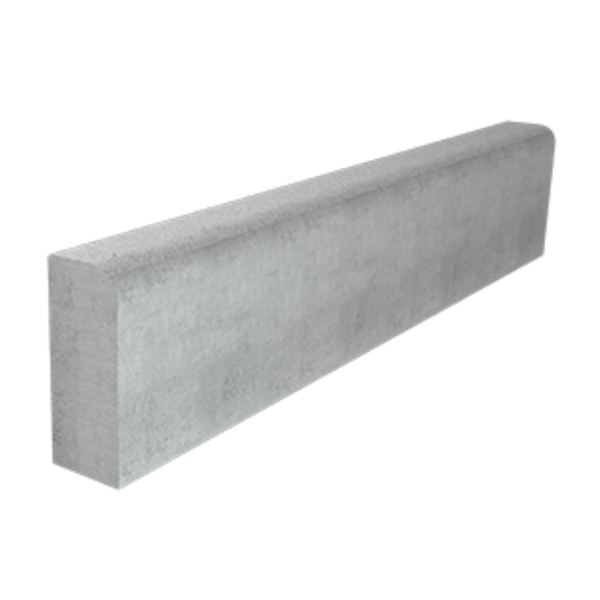 Bordure de parking en béton - profil P1 - 20 CM x 8 CM - longueur 1,00 M