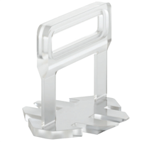 Croisillon autonivelant à cale Edilis pour carrelage grand format de 3 à 14 MM d'épaisseur - joint de 1,5 MM - 250 pièces