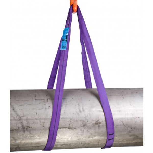 Elingue ronde sans fin Levac avec gaine polyester CMU 1 tonne longueur 1.5 mètres