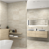 Faïence murale effet pierre Edilis Ruben - 60,0 cm x 30,0 cm - ép. 8,5 mm - Beige