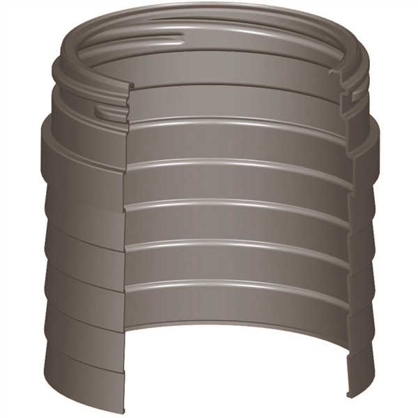 Rehausse en polyéthylène ajustable