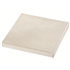 Chapeau de pilier plat en béton lisse Fabemi - 50,0 CM x 50,0 CM - ép. 4,50 CM - Blanc