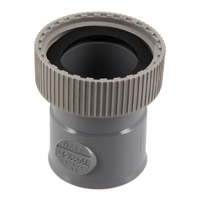 Douille à écrou prisonnier Femelle/Femelle pour écrou 33x42 - DEFF Nicoll - Ø32 mm