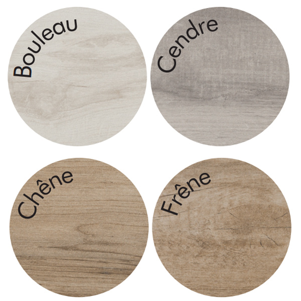 Carrelage sol intérieur effet bois en grès cérame émaillé - Boisé Edilis - 90,0 CM x 15,0 CM - ép. 10,00 MM - Coloris Chêne