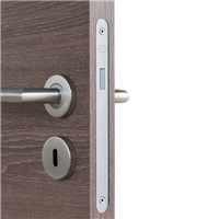 Serrure encastrable à condamnation pour porte intérieure Kreation Righini - axe 50