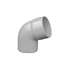 COUDE MXF 67° 30' DIAM.80 3.2MM GRIS