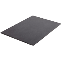 Ardoise fine d'Espagne Sin 200 - gris foncé avec nuances bleues - 320,00 MM x 220 MM - ép. 3.5 MM